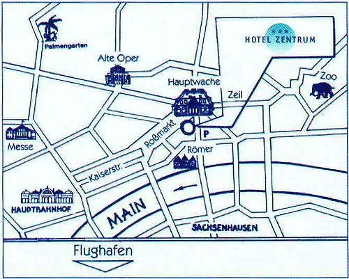 Hotel Zentrum An Der Hauptwache Frankfurt am Main 3*,  Duitsland